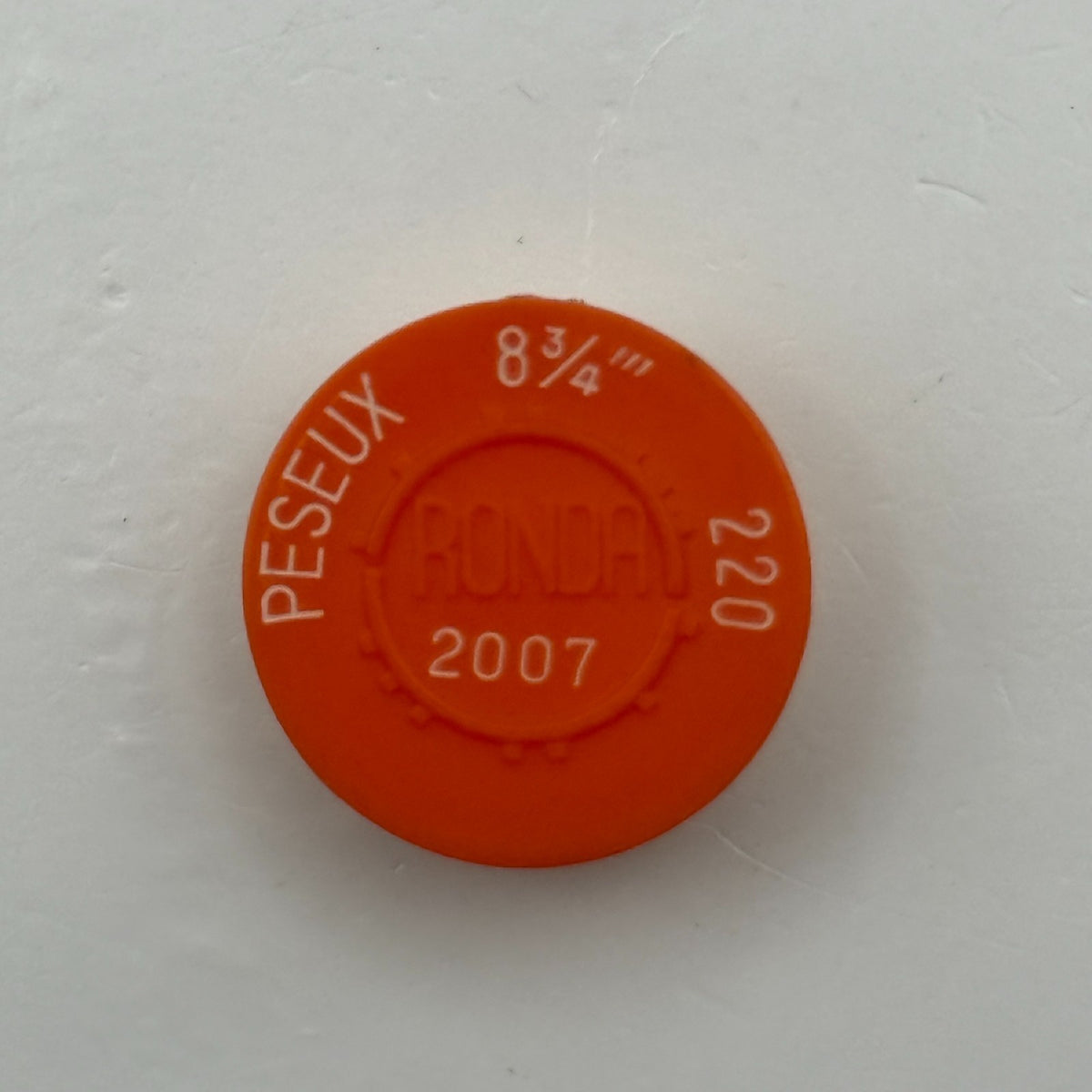 Peseux 220 Balance Wheel Complete And Spring 8¾’’’ 2007 Watch Movement Parts