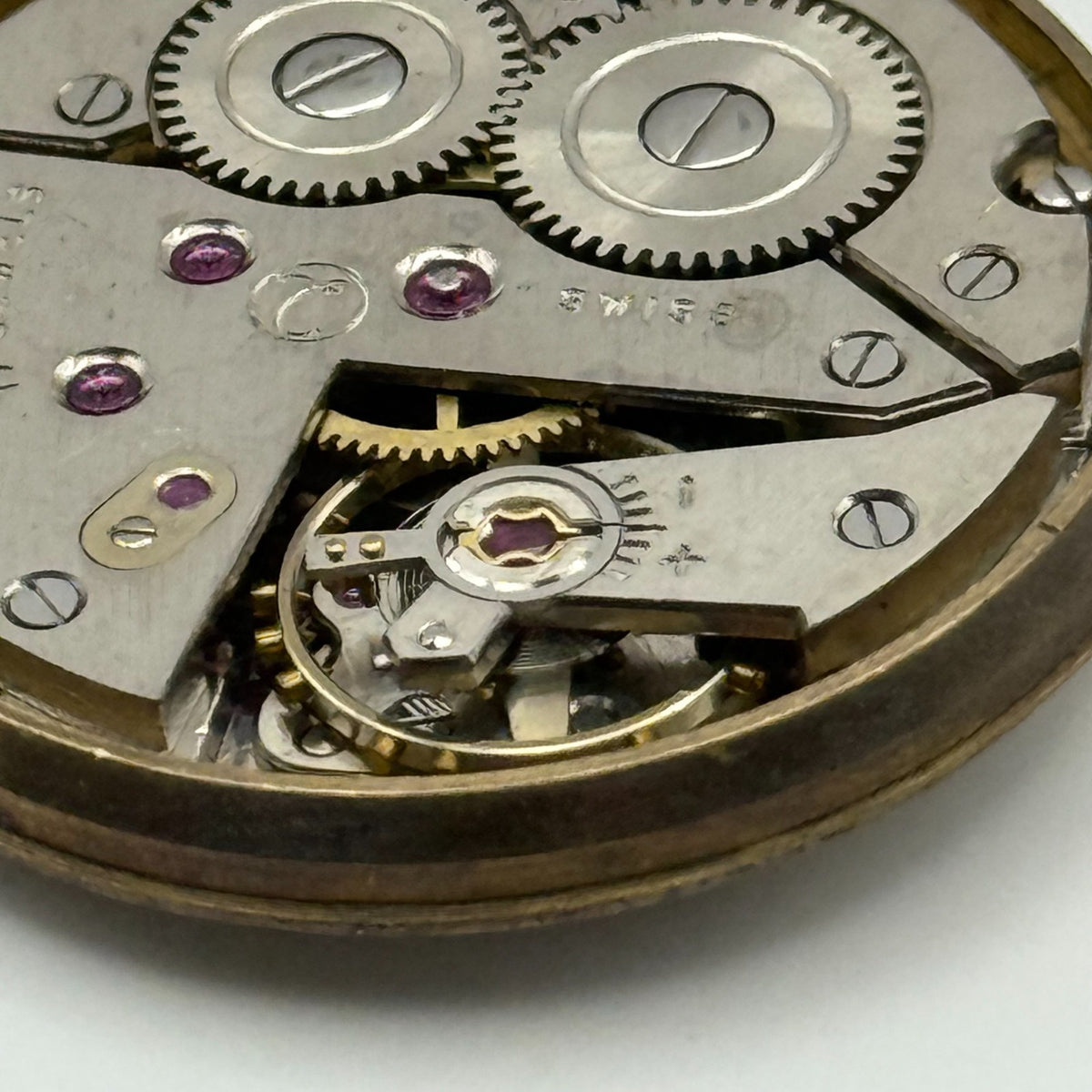AS 1634 Watch Movement - A. Schild 1634 Bernex - For Parts / Repair - 29.6mm