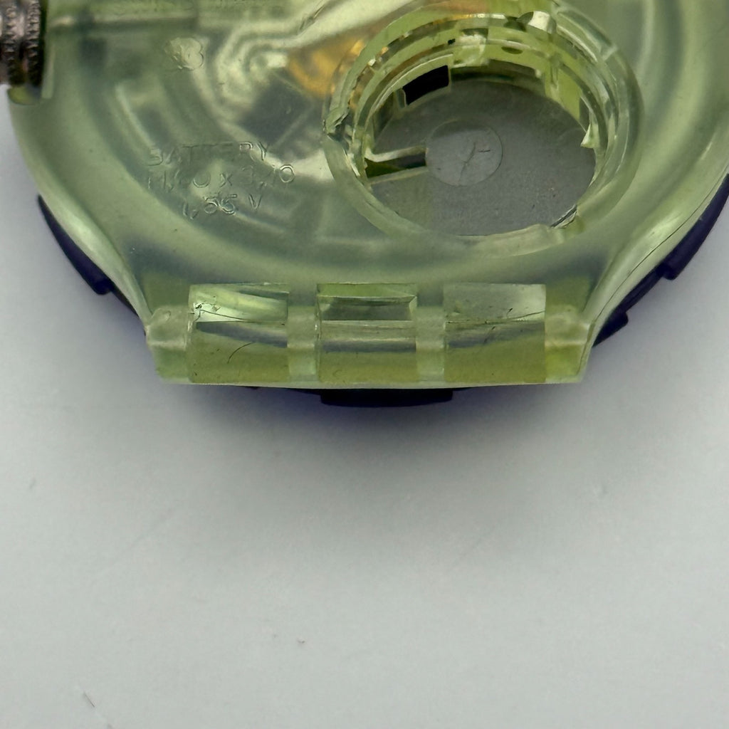 Vintage Swatch Scuba 200 Watch SDN103 Spray Up 1992 ETA Quartz Swiss 40mm Parts 