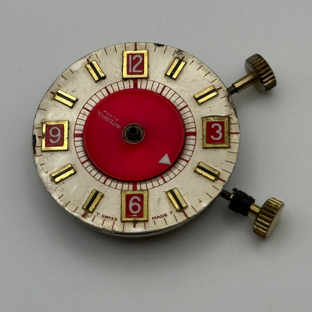Ronda 1233 Alarm Watch Movement - For Parts / Repair
