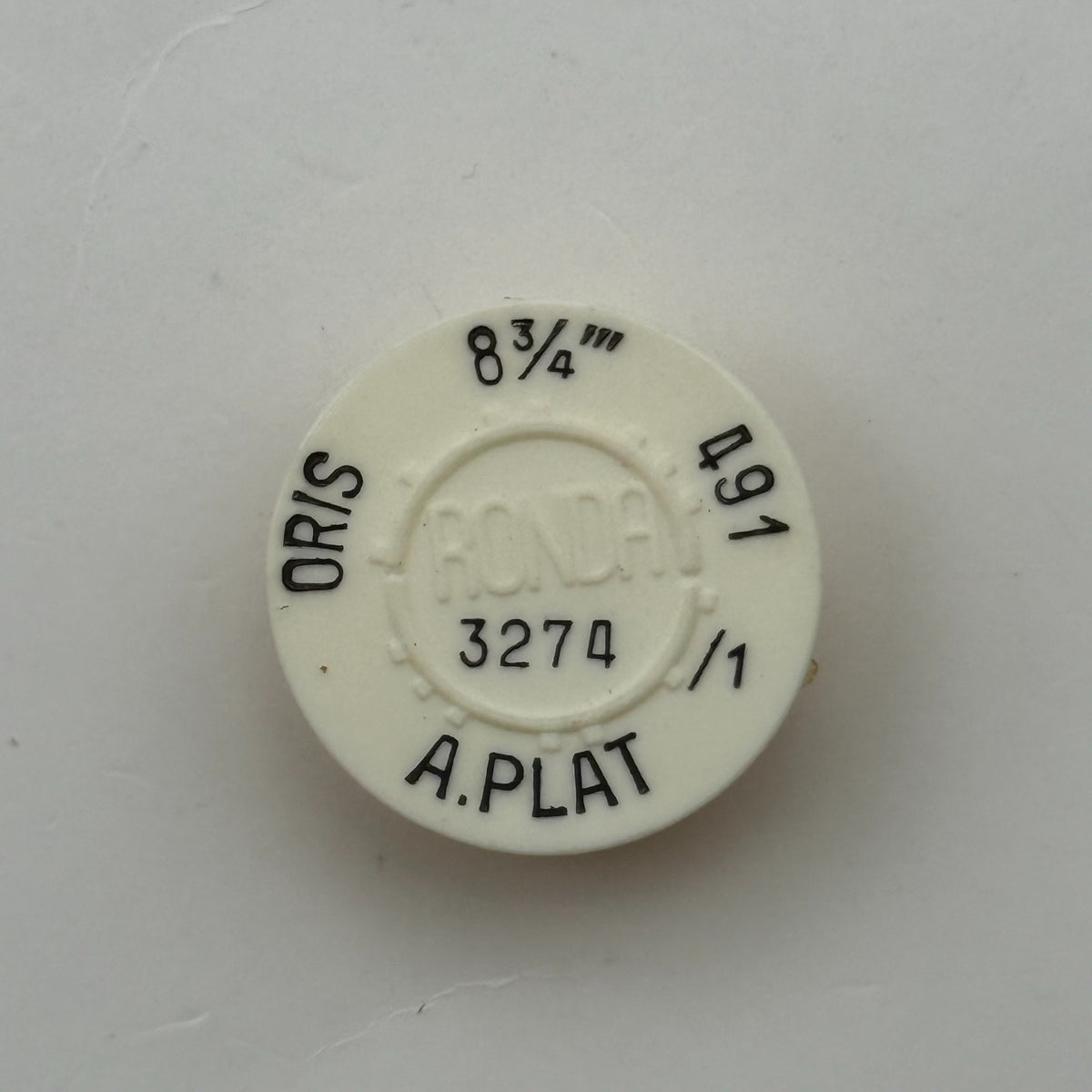 Oris 461 /1 Balance Wheel Complete And Spring 10½’’’ 3274 Watch Movement Parts