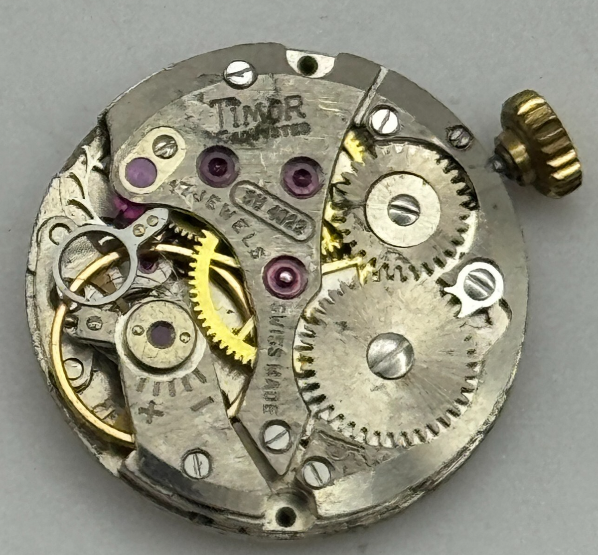 Felsa F 4022 Watch Movement Timor Ladies Manual Wind Swiss Vintage Parts 17.5mm