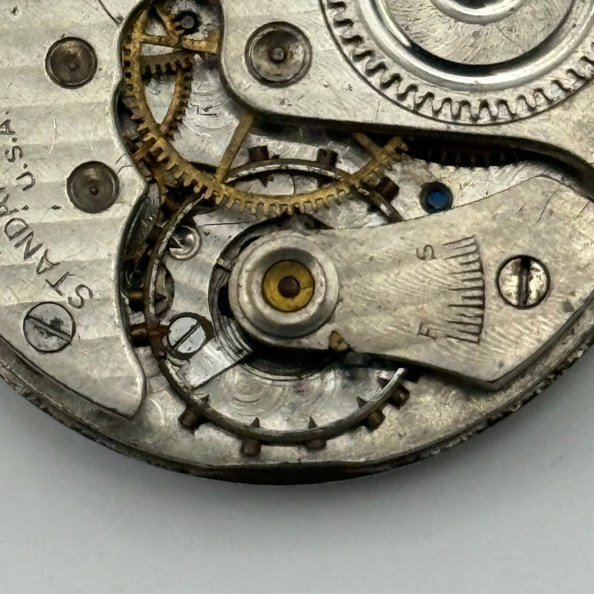 New York Standard Grade 306 Watch Movement Model BI American 0s Parts Repair