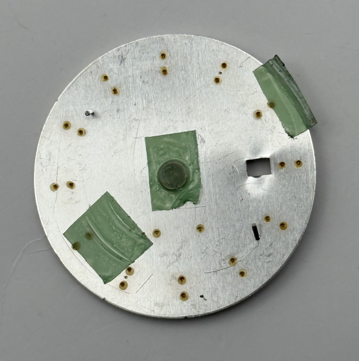 Seiko 4R35- O1G4 Watch Dial Automatic White Japan Spare Parts Repair 34.9mm