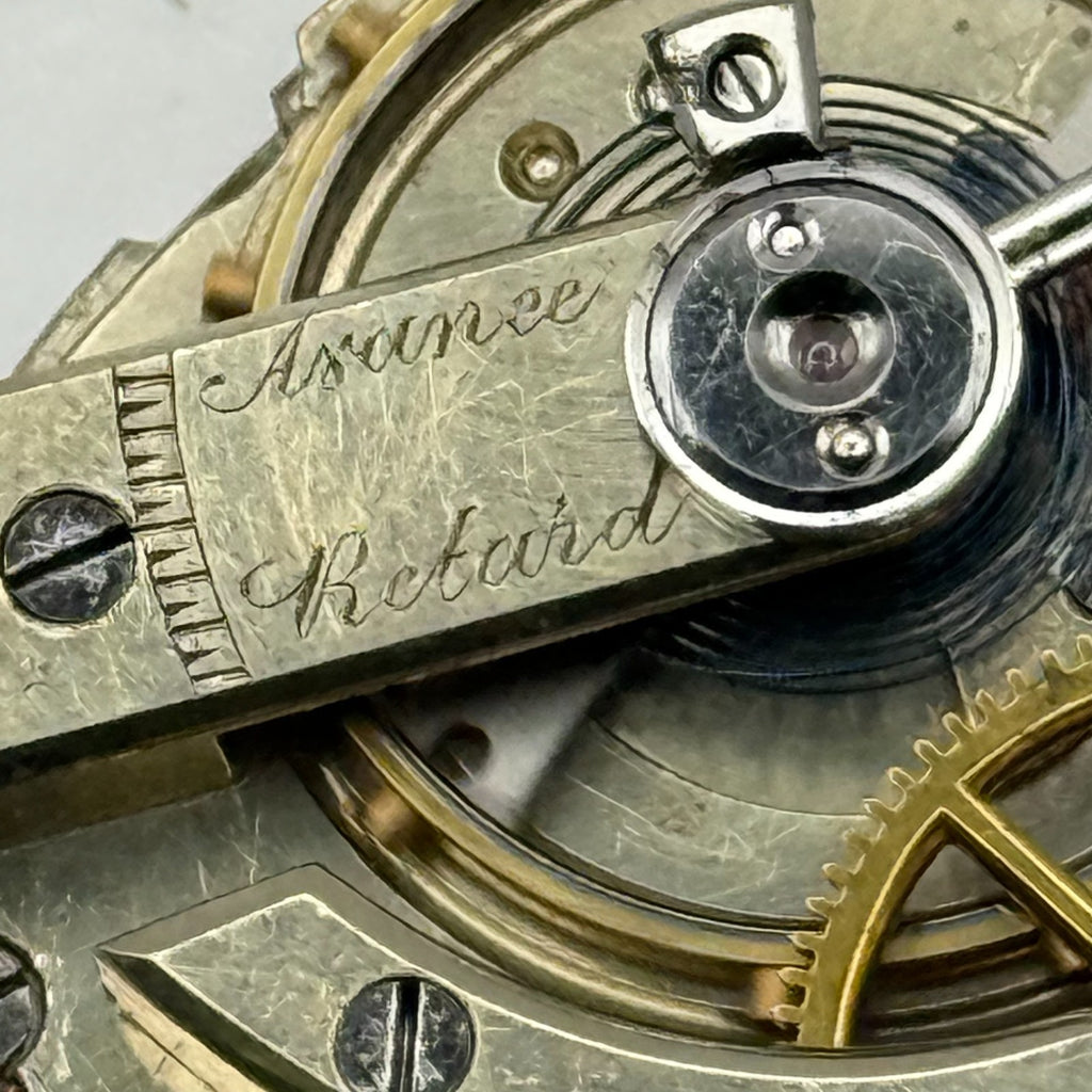 High Grade Pocket Watch Movement Running Antique Hunter Parts Repair 42.8mm