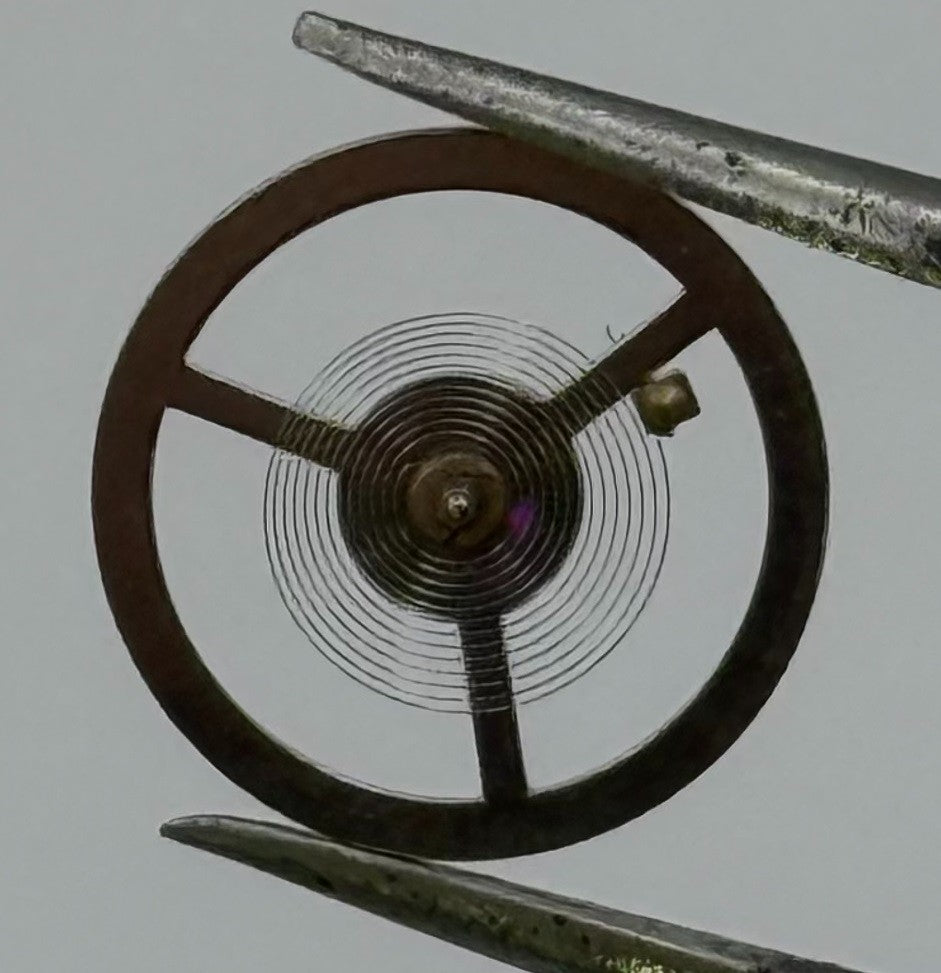 102 Special SP Balance Wheel Complete And Spring 10½’’’ Watch Movement Parts NOS