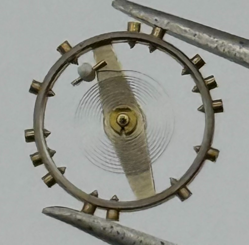 AS 970 Balance Wheel Complete And Spring 8¾’’’ 143 Watch Movement Parts NOS