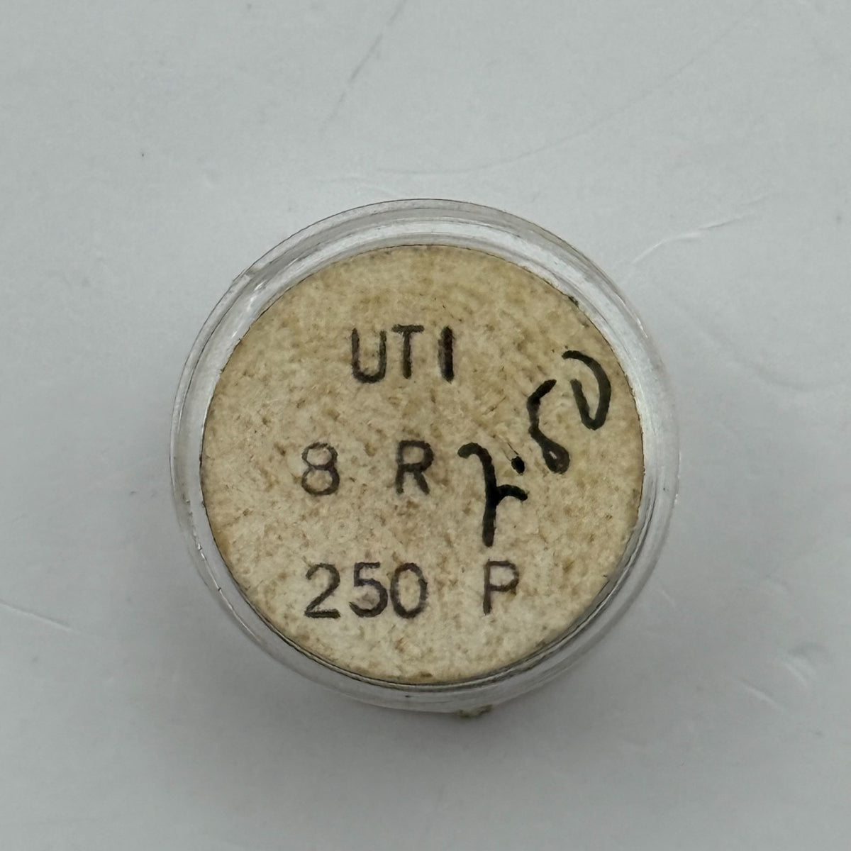 UTI 8 R 250 P Balance Wheel Complete And Spring Watch Movement Parts NOS