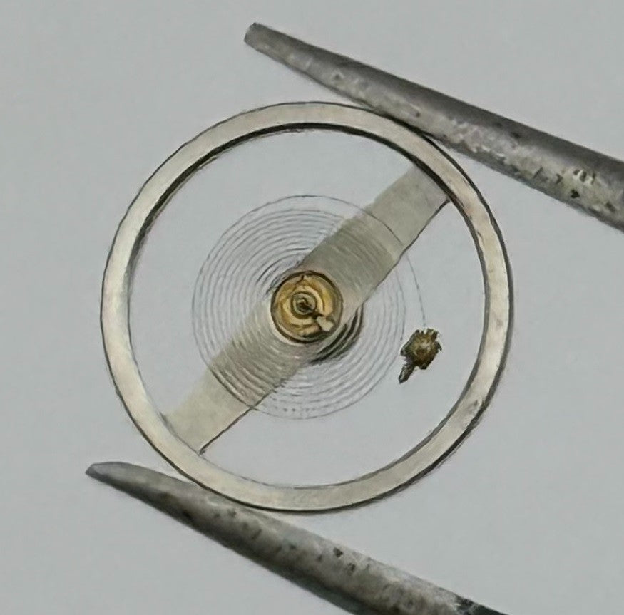 Ebosa 52 Balance Wheel Complete And Spring 5¼’’’ Renata 130 Watch Movement Parts