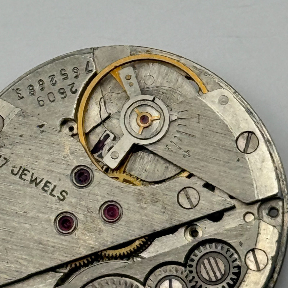 Poljot 2609 Watch Movement Soviet 17 Jewels Manual Wind Parts Repair 26.5mm