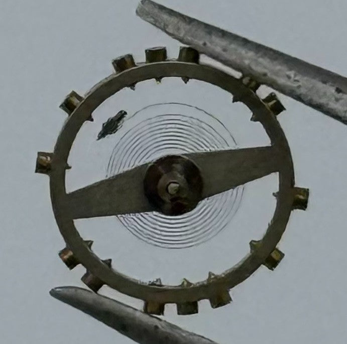 AS 976 1012 Balance Wheel Complete And Spring Renata 532 M Watch Movement Parts