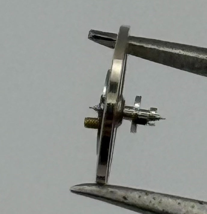 Brac 2051 /1 Balance Wheel Complete And Spring 5¼’’’ 3817 Watch Movement Parts