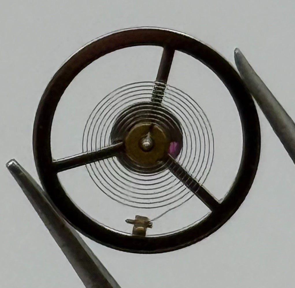 BFG 866 PL Balance Wheel Complete And Spring Renata 65 Watch Movement Parts NOS