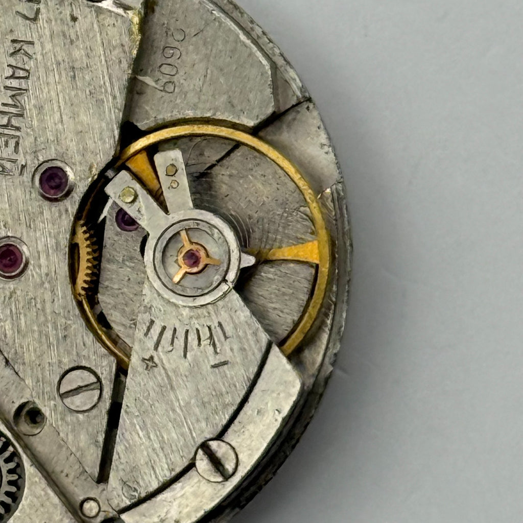 Poljot 2609 Watch Movement Soviet 17 Jewels Manual Wind Parts Repair 26.5mm