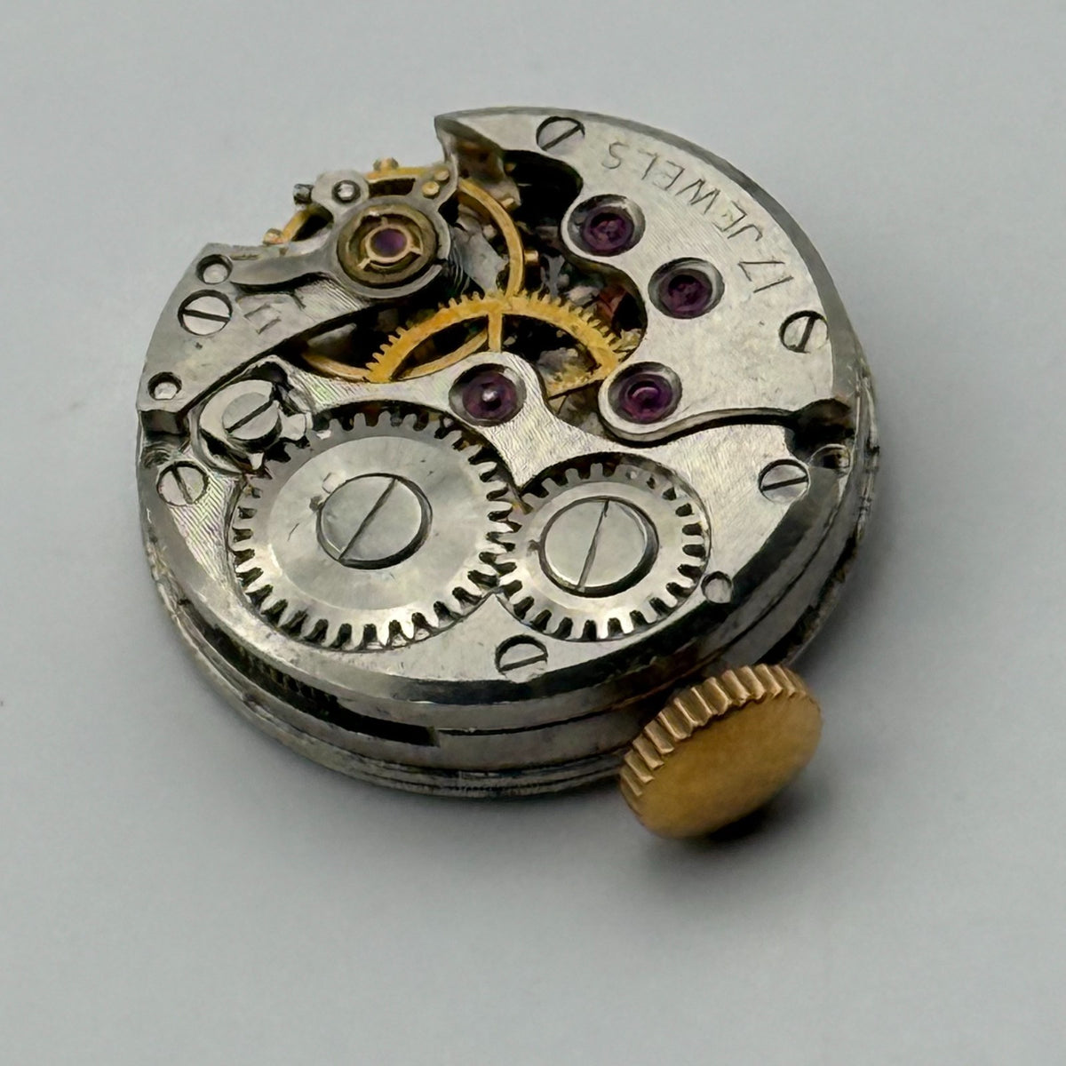 Exacta IMP Soviet Watch Movement 17 Jewels Vintage Parts Repair 15.9mm