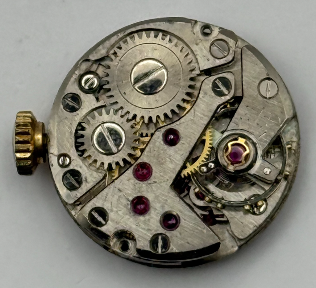 FHF 34 Watch Movement Gigandet Incabloc 17 Rubis Ladies Manual Wind Parts 17.4mm