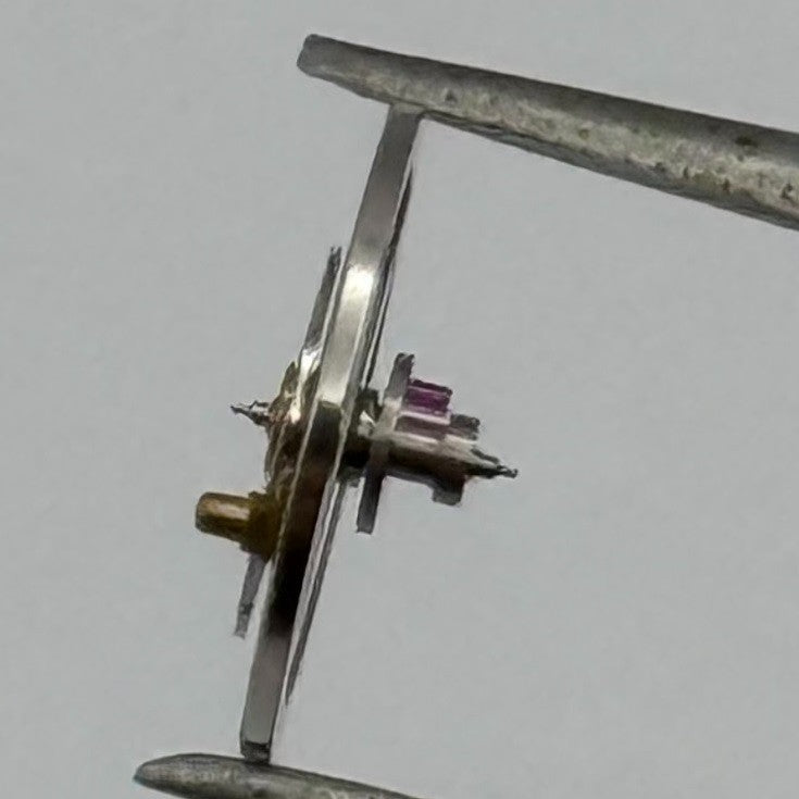 BFG 910 PL Balance Wheel Complete And Spring Renata 825 Watch Movement Parts NOS