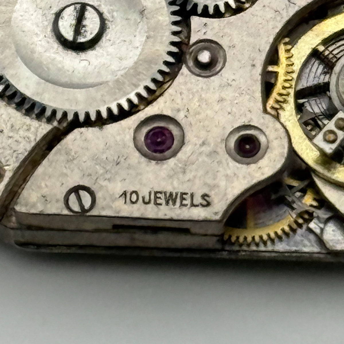AS 519 Watch Movement A. Schild 10 Jewels Swiss Manual Wind Parts Repair 15.4mm