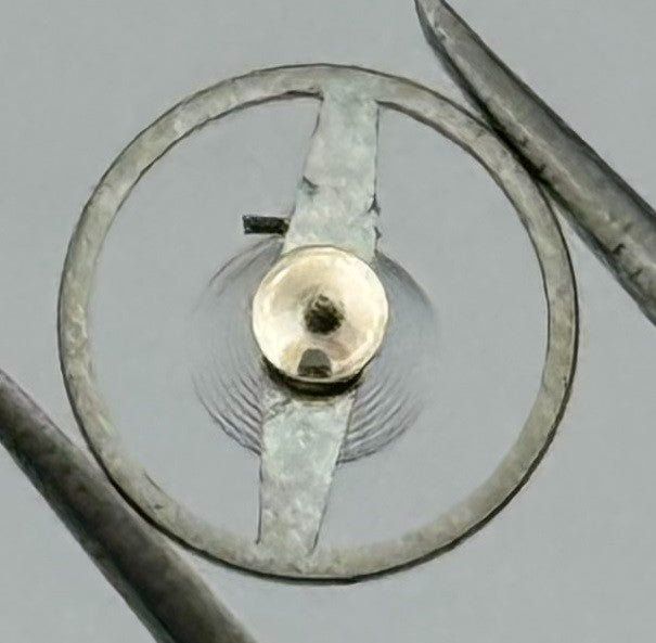Frego 30 Balance Wheel Complete And Spring 6¾’’’ 404 Watch Movement Parts NOS