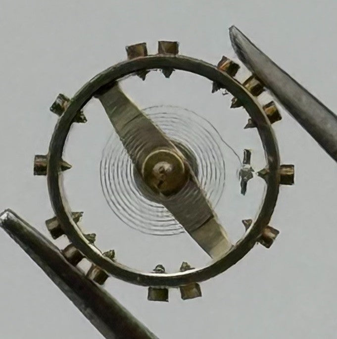 AS 1677 Balance Wheel Complete And Spring Renata 1224 M Watch Movement Parts NOS