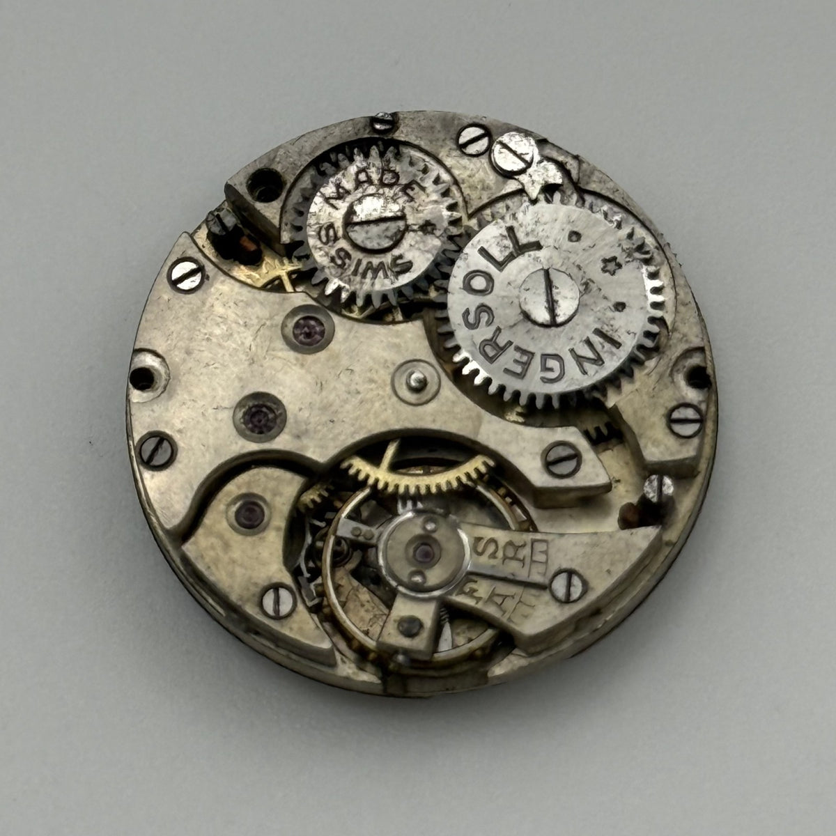 Ingersoll Rolco Watch Movement - For Parts / Repair