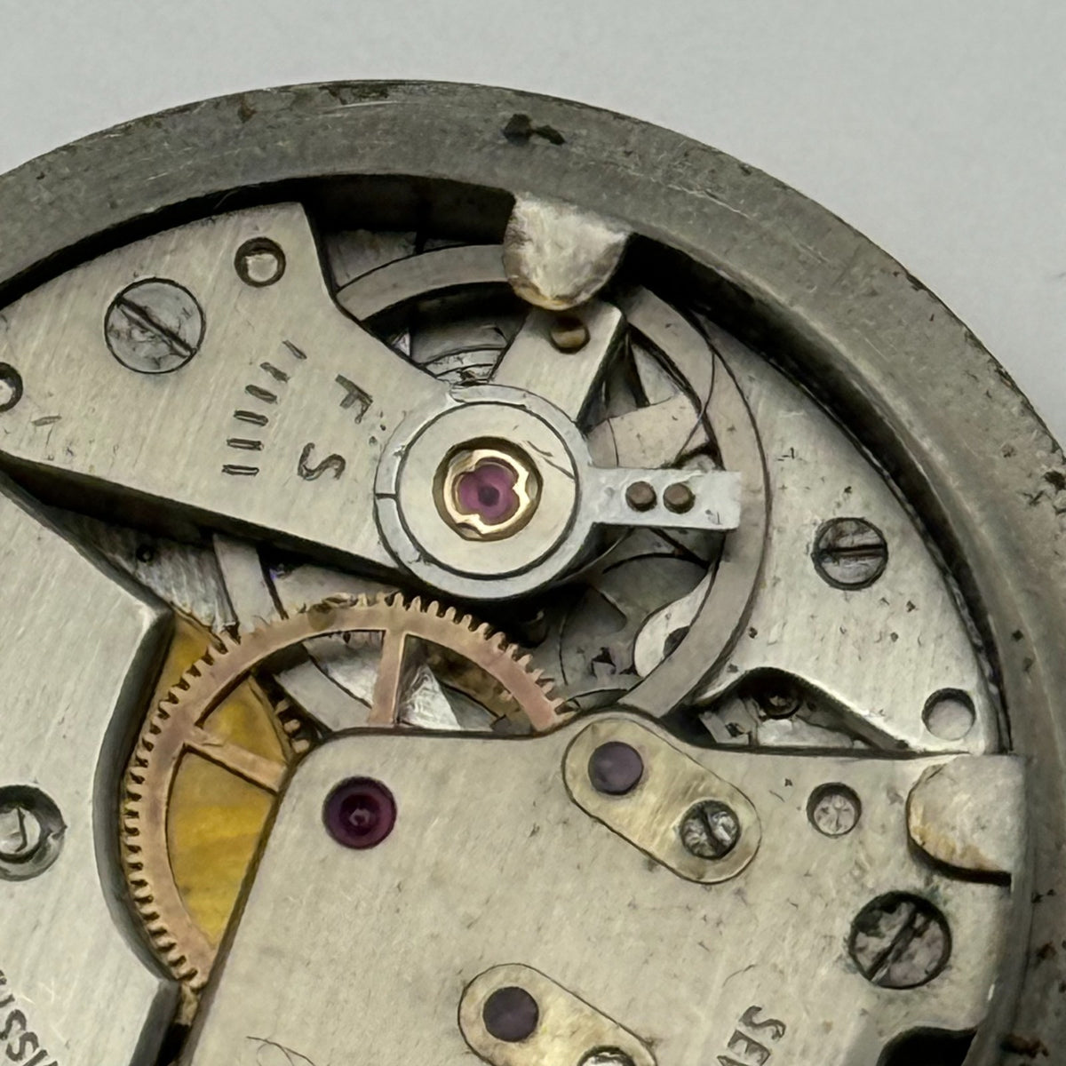 Tramier Watch Movement 17 Jewels Shockproof Swiss Manual Wind Parts 23.6mm