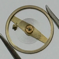 RW 75 Balance Wheel Complete And Spring 5¼’’’ Renata 557 Watch Movement Parts