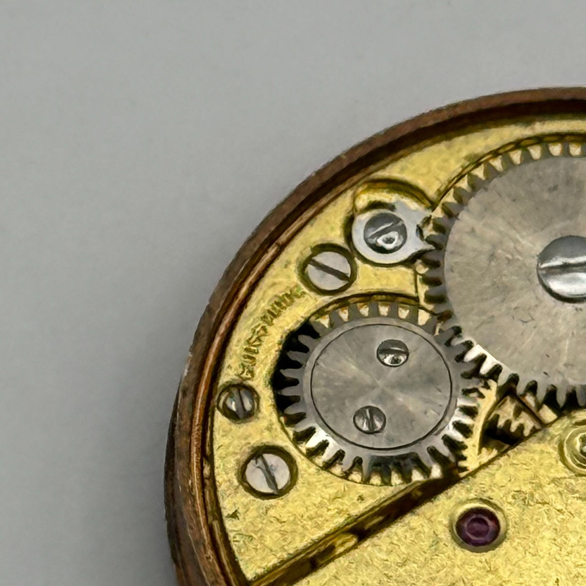 Audaux 180 Watch Movement - Running - For Parts / Repair - 25.6mm