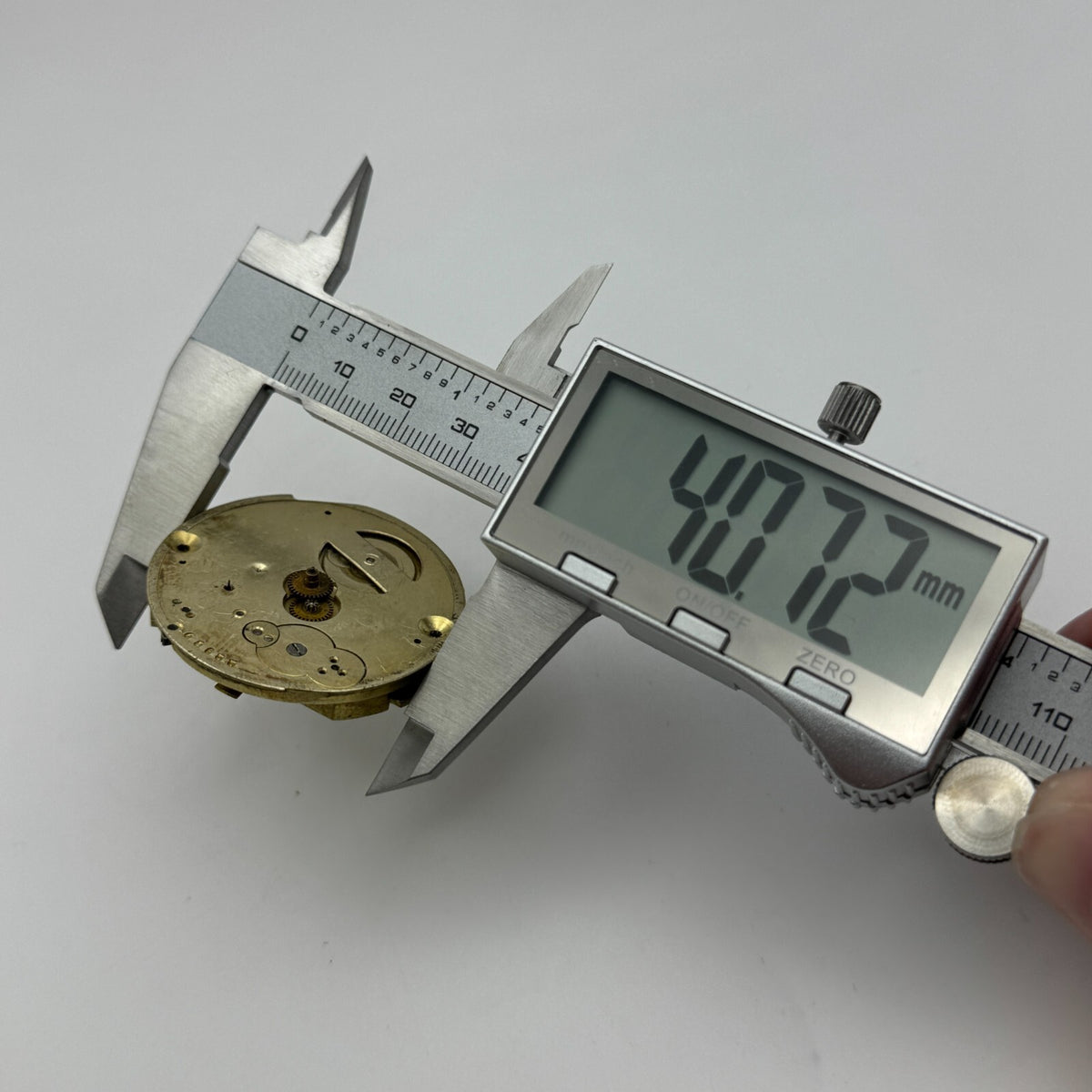 Nordmann Geneve Antique Key Wound Pocket Watch Movement Parts Repair 40.7mm