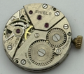 Peseux P 220 Watch Movement - Shield 15 Jewels - For Parts / Repair - 19.7mm
