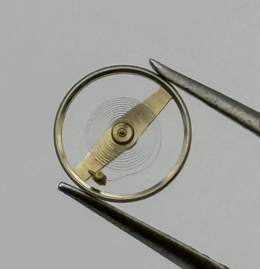 RL 6061 Balance Wheel Complete And Spring 6¼’’’–8’’’ 1848 M Watch Movement NOS