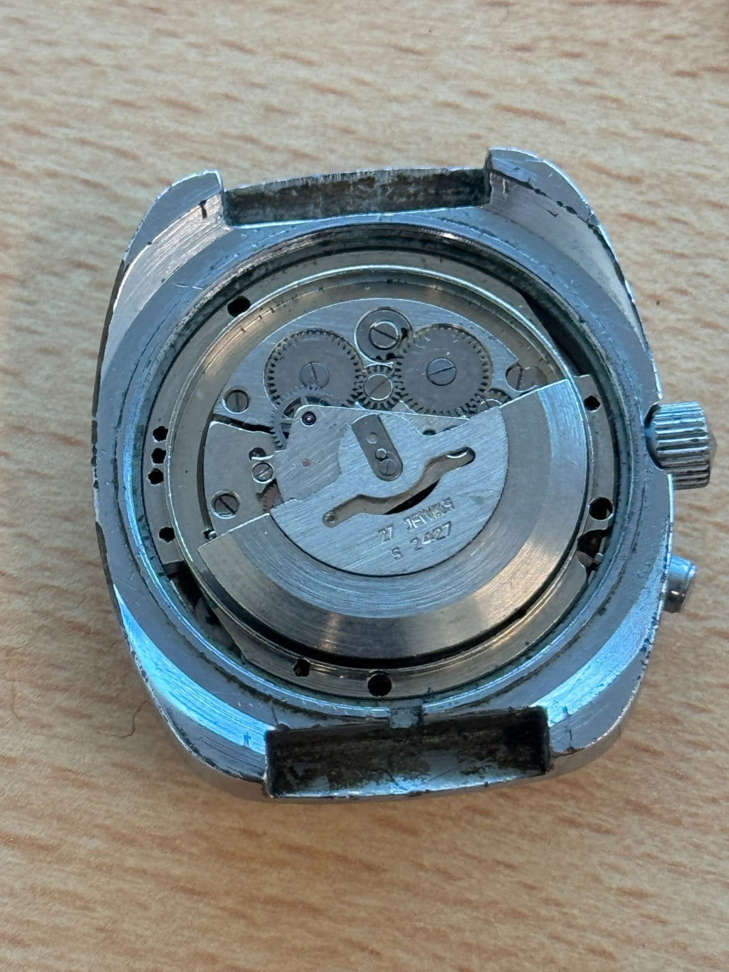 Sekonda Day Date Automatic Men's Watch - Soviet Slava S2427 - Running / Spares