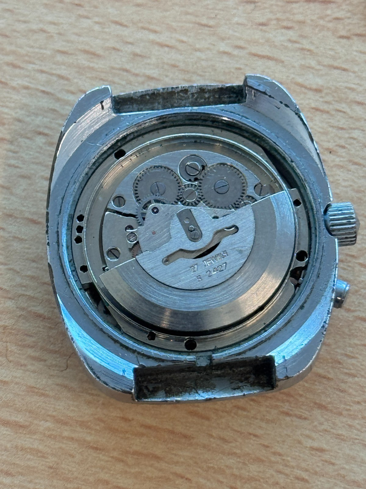 Sekonda Day Date Automatic Men's Watch - Soviet Slava S2427 - Running / Spares