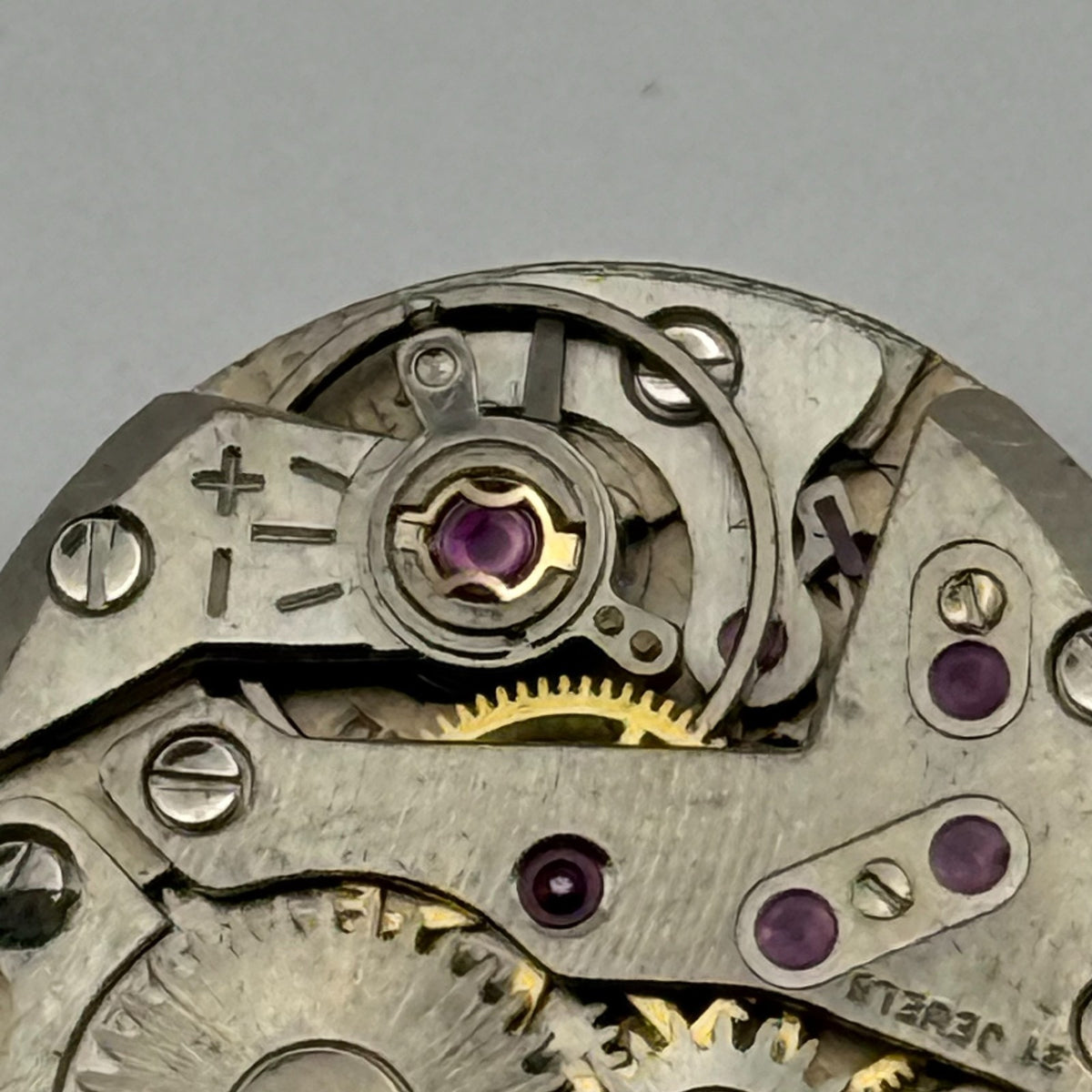 FHF 34-21 Watch Movement Rotary 21 Jewels Swiss Manual Wind Parts Repair 17.5mm