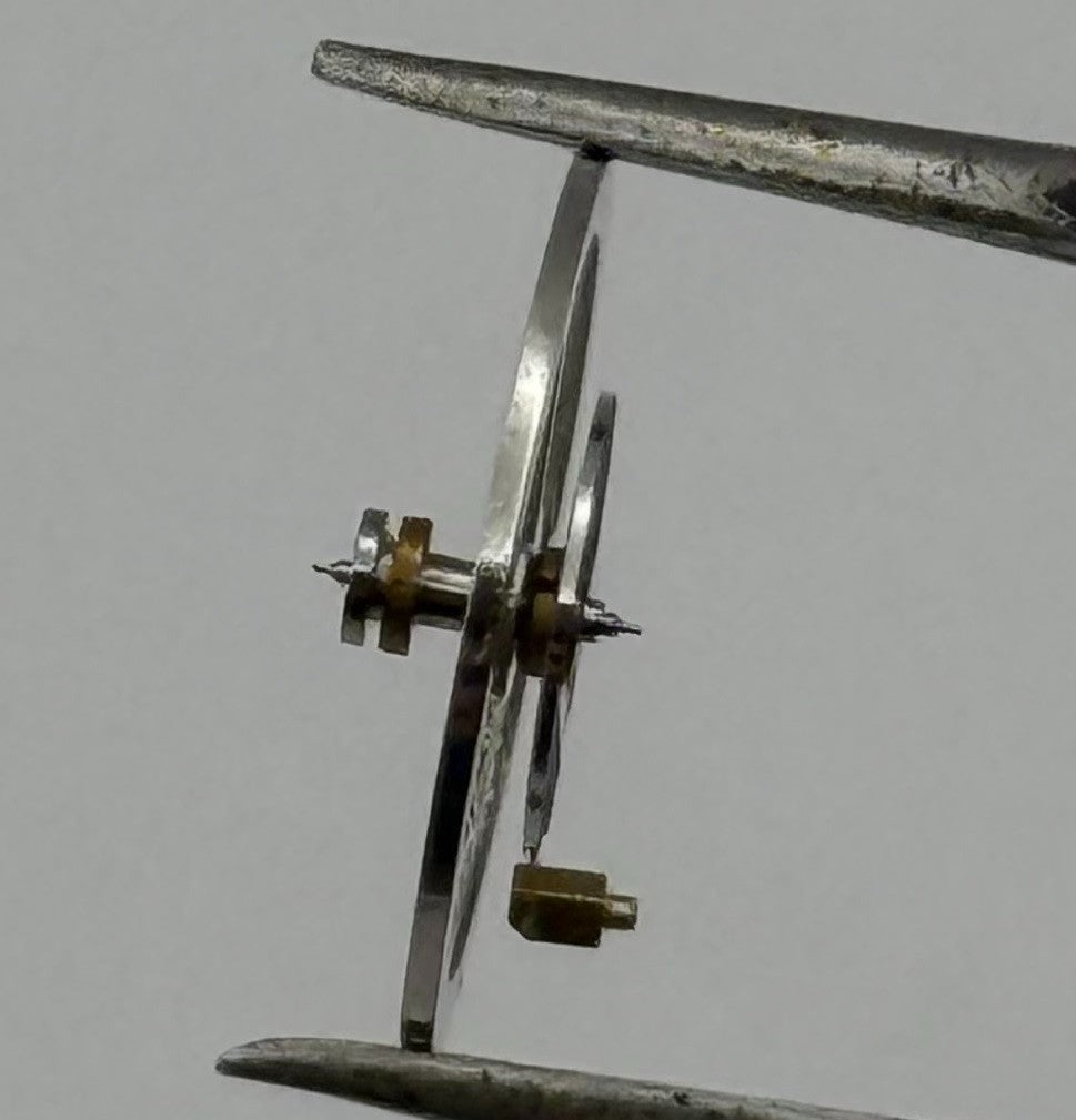 Brac 500 508 Balance Wheel Complete And Spring 12’’’ 5225 Watch Movement Parts