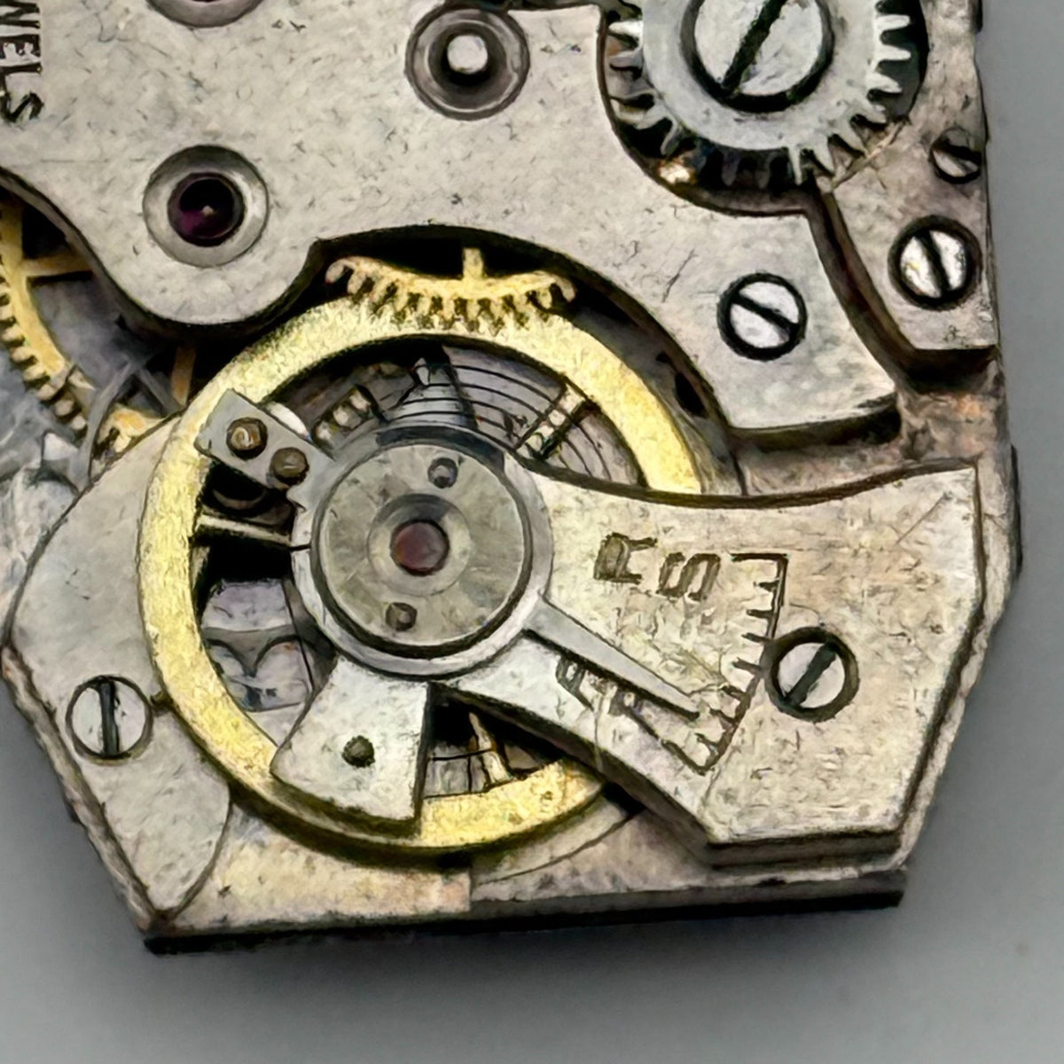 AS 519 Watch Movement A. Schild 10 Jewels Swiss Manual Wind Parts Repair 15.4mm