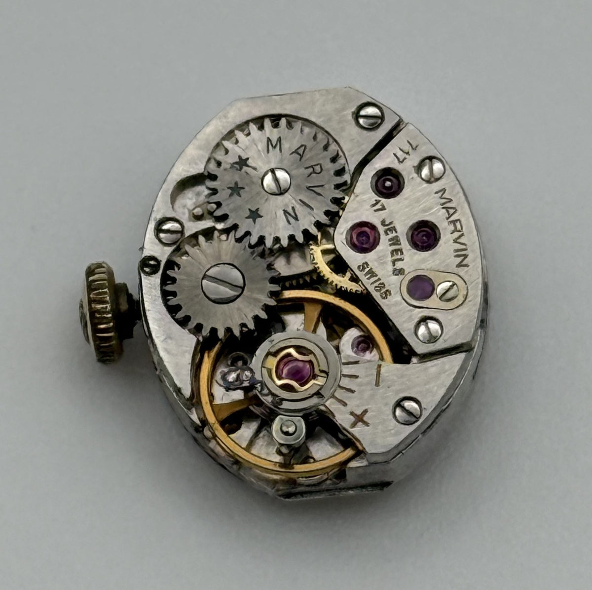 Marvin 717 Watch Movement - For Parts / Repair
