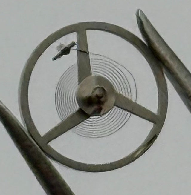 FE 68 Balance Wheel Complete And Spring 5½’’’ Renata 1805 M Watch Movement Parts