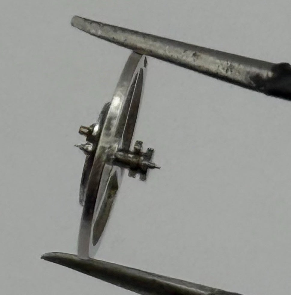 Brac 300 Balance Wheel Complete And Spring 10½’’’ 5137 Watch Movement Parts NOS