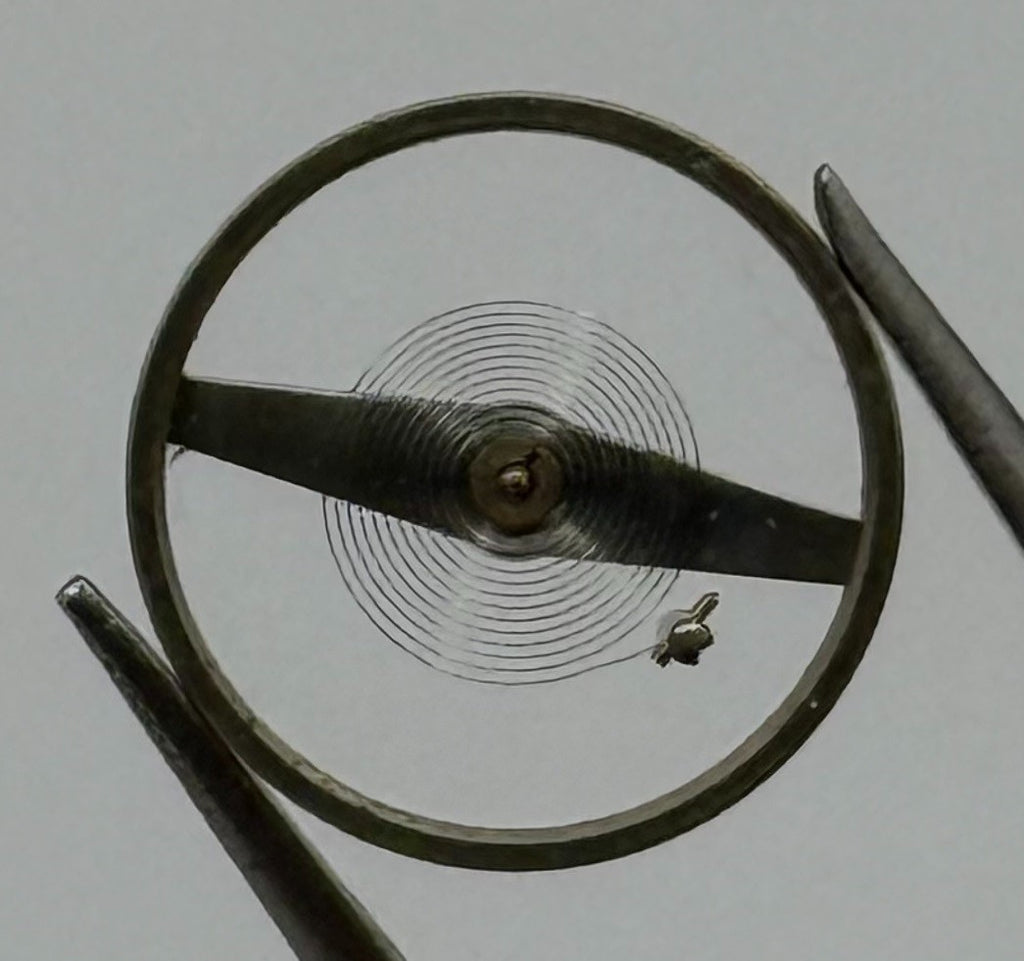 ST 1800 1805 Balance Wheel Complete And Spring Renata 1508 Watch Movement Parts