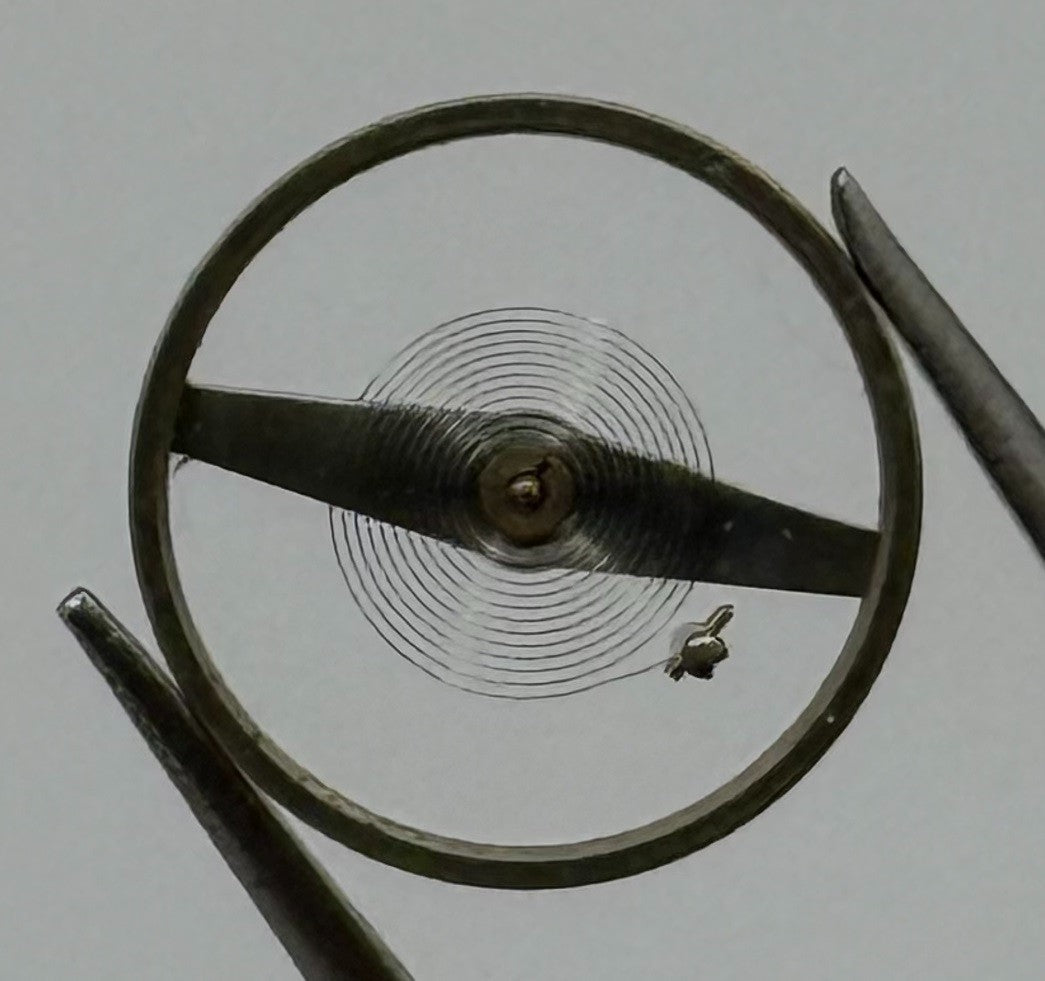 ST 1800 1805 Balance Wheel Complete And Spring Renata 1508 Watch Movement Parts