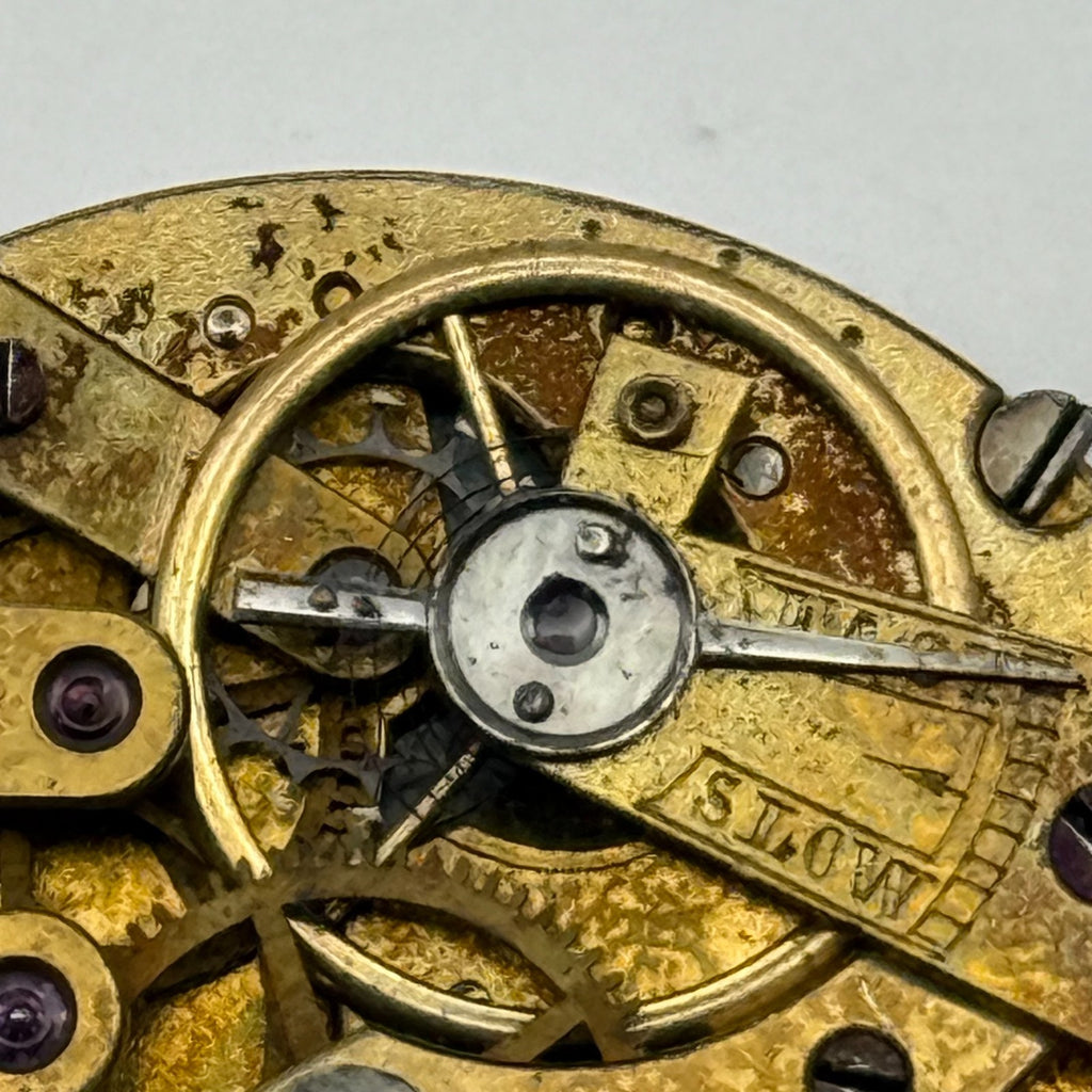 Vacheron Constantin Pocket Watch Movement - Cylinder Escapement - Parts / Repair