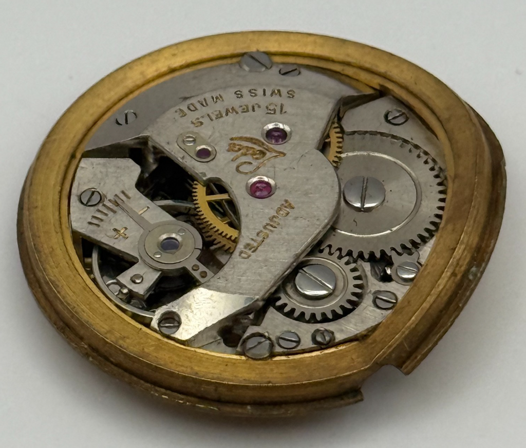Loda Watch Movement - 15 Jewels Spares - For Parts / Repair - 29mm