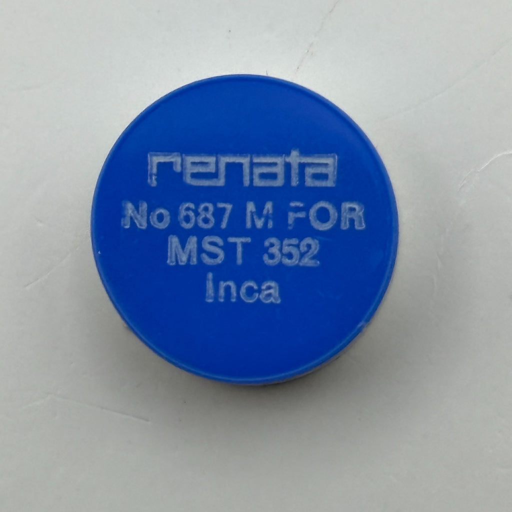 MST 352 Balance Wheel Complete And Spring Renata 687 M Watch Movement Parts NOS