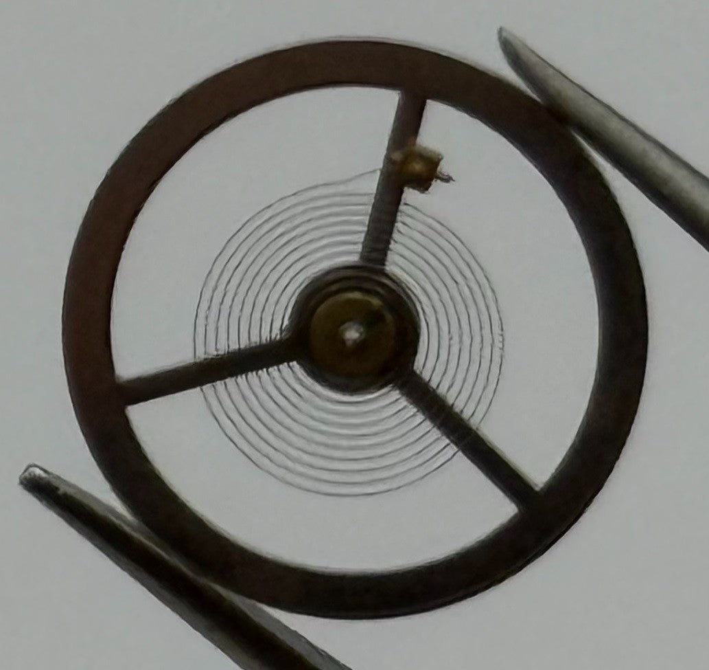 Brac 500 Balance Wheel Complete And Spring Renata 1636 Watch Movement Parts NOS