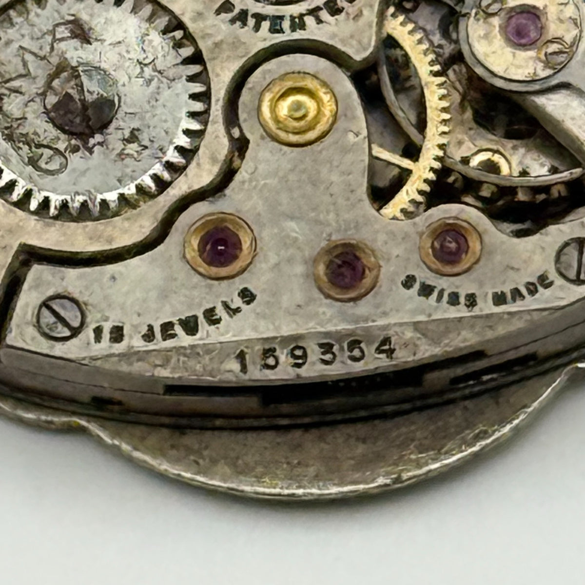 Cyma Watch Movement Ladies 15 Jewels Swiss Manual Wind Parts Repair 12.5mm