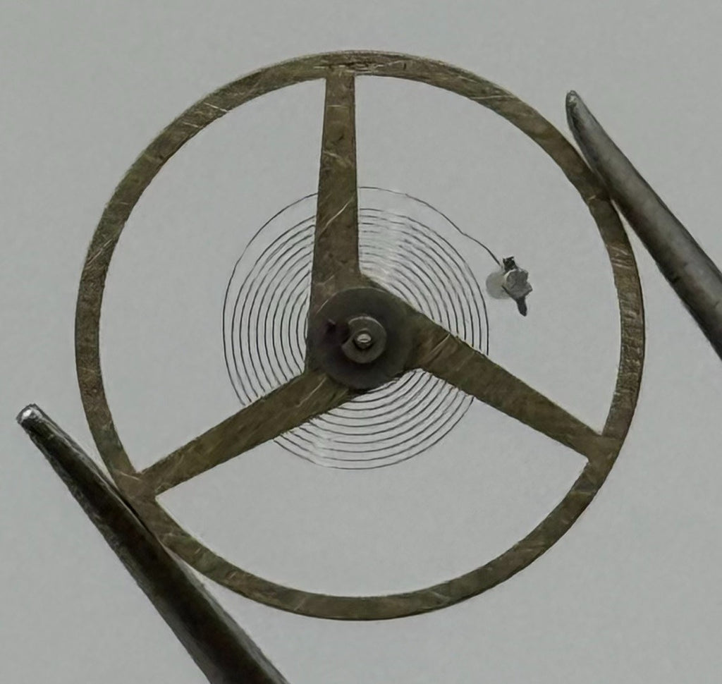 ST 96 Balance Wheel Complete And Spring 11½’’’’ 1268 M Watch Movement Parts NOS