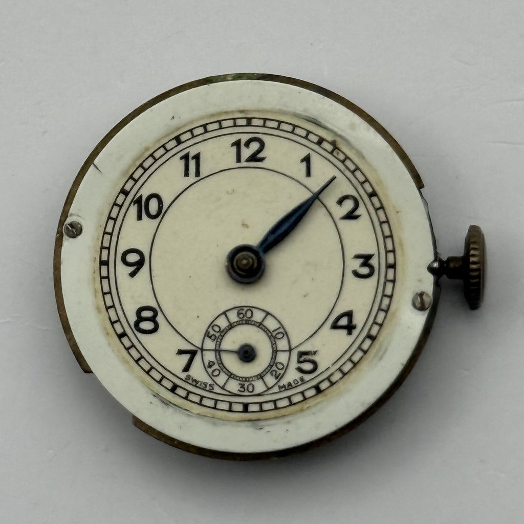 Ebosa Watch Movement Sub Seconds Swiss Manual Wind Vintage Parts Repair 21.9mm
