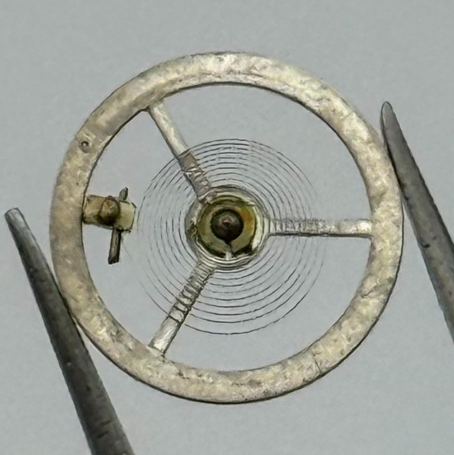 Desa 320 Balance Wheel Complete And Spring Renata 1607 Watch Movement Parts NOS