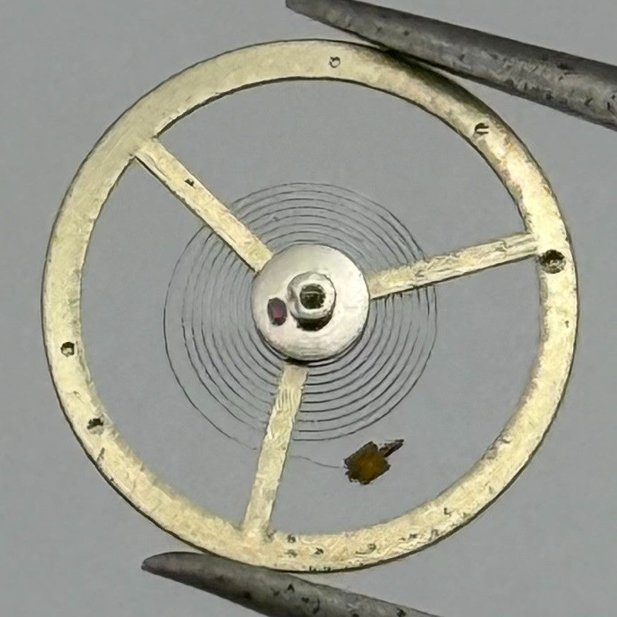 Ebosa 65 Balance Wheel Complete And Spring 12½’’’ 942 Watch Movement Parts NOS